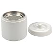 White Stoneware Grease Keeper