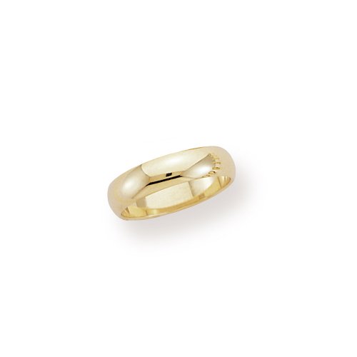 Childrens Toyshop  Jewelry : 10k Yellow Gold 5mm Traditional Men's Wedding Band