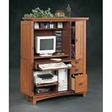 Review Sauder  / Sauder Mission Computer Armoire ( Fruitwood) (62