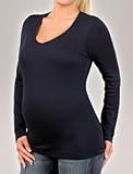 A Pea in the Pod Collection: Splendid Long Sleeve V-neck Maternity T Shirt