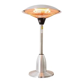 SS Table Top Round IR Heater