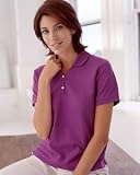 Devon & Jones ladies short sleeve pima pique polo(D100W) Ladies\' Pima Pique Short-Sleeve Polo