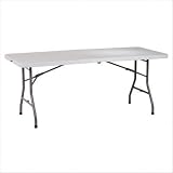 6' Resin Multi Purpose Folding Table