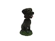 Mini Bobble Head Dog Black Lab