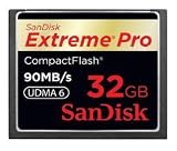 Sandisk 32GB Extreme Professional Compact Flash Card 90MBS