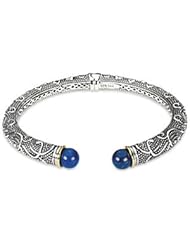 Genuine Lapis Cabochon Bracelet by US Gems