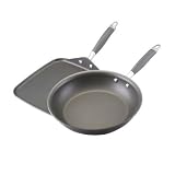 Anolon 82073 Advanced 2-Piece Value Pack: 11 Skillet & 11 Square Griddle
