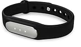 Xiaomi Mi Band Smart Bracelet for Xiaomi Mi4 M3 Miui Iphone 4s 5 5c 5s 6 6 Plus Samsung and Other Smart Phone with Android System 4.4 Above Smart Fitness Wearable Tracker Waterproof Wristband Original (Black(with Tracker))