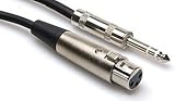 Hosa 5' Balanced 3 Pin XLR Female to Stereo (TRS) 1/4