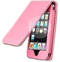 BABY PINK LEATHER CASE FOR APPLE IPOD TOUCH 2G & 3G UK