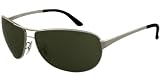 RAY BAN 3342 004/58 GUNMETAL POLARIZED AVIATOR SUNGLASSES