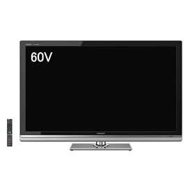 SHARP AQUOS�N�A�g���� 60V�^�n��EBS�E110�xCS�f�W�^���t���n�C�r�W�����t���e���r LC-60LX3