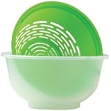 Fit Organic Fruit and Vegetable Soaking Bowl and Colander