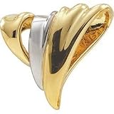 18K Yellow Gold & Platinum Chain Slide