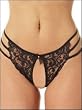 Expose Crotchless Thong Panty