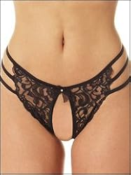 Expose Crotchless Thong Panty