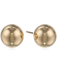 Duragold 14k Gold 7mm Ball Studs