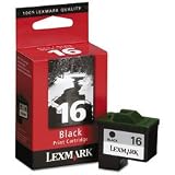  : Lexmark #16 Black Ink Cartridge (10N0016)