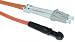 NEW LC / MTRJ, Multimode, Duplex Fiber Optic Cable, 62.5/125, 2 Meter (6.6 ft) - LCMJ-11102