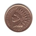 1903 U.S. Indian Head Cent / Penny