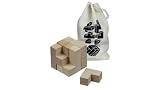Brainteaser wooden puzzle