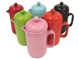 Red Ceramic Cafetiere 8 cup