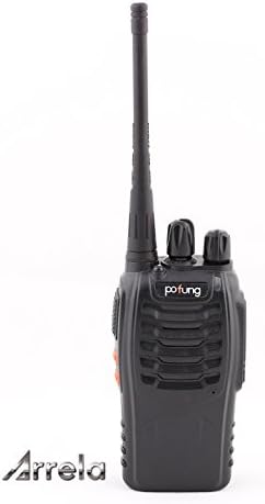 Arrela® Pofung 888S UHF FM Transceiver High Illumination Flashlight Walkie Talkie Two-Way Radio