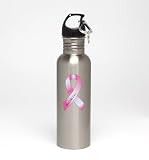 Fashion Alert SSB-08 Stainless Steel Water Bottle – BCA Silver Insulated Stainless Steel Water Bottle