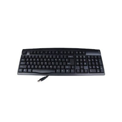Electronics: Ez 9900 USB 107 Key Keyboard  Black 