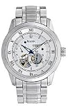 Bulova Automatic Silver-Tone Dial Men's Watch #96A118