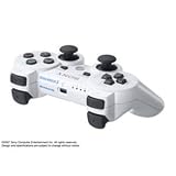 SONY PS3 DUALSHOCK 3 WIRELESS CONTROLLER WHITE (Japan Version) + FREE DUAL SHOCK 3 SILICONE SKIN CASE
