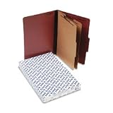 ESS2257R - Six-Section Pressboard Classification Folders