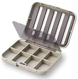 C&F Design 8 Compartment / 5 Row Micro-Slit Foam Fly Box