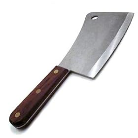7 x 3 Cleaver with Walnut Handle (13-0087) Category: Cleavers by Swiss Army Brands Inc