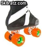 Antik Skates MG2 black / white ( Choice Of Wheels ) GRN MNSTR Roller Derby