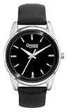 Caravelle Leather Strap Men's watch #43A101