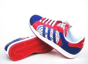 Adidas NBA Superstar Los Angeles Clippers Shoes Men Size 7 1/2