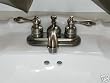 Banner 2 Handle Antique Brass Lavatory Faucet
