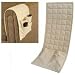 Kangaroom LIV01124IVKRSD Faux-Suede 4-Pocket Sofa Saddle, Ivory