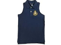 Ralph Lauren Girls Sleeveless Polo Shirt