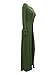 Flymall Women Long Sleeve Open Side Split Long Maxi Dress T Shirts Tops (XL, Army green)