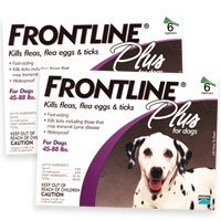 Frontline Plus for Large dogs 45-88 Lbs