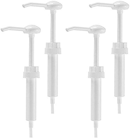 Dispenser Pump for Gallon Jugs - Fits 38/400 Style Jugs (4)