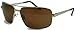 In Style Eyes Just Chillin Polarized Nearly Invisible Line Bifocal Sunglasses/Gold/2.00 Strength
