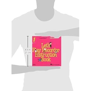 Learning Unlimited Let's Play Recorder instruction book