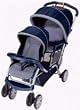 Evenflo Take Me Too Express Tandem Stroller - Midland Blue