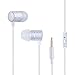 Eashion (TM )Premium In-ear Noise Isolating Stereo Wired HeadphonesEarphones/Earbuds with In-line Mic and Remote Control for iPhone,iPad,iPod, Android Phones,MP3/MP4 Players and more ( Sliver)