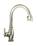 KOHLER K 690 BN Vinnata Kitchen Sink Faucet, Vibrant Brushed Nickel 315c0CV1x2L. SL160 KOHLER K 690 BN Vinnata Kitchen Sink Faucet, Vibrant Brushed Nickel