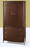 Cambridge Armoire w/Metal Knobs Collector's Cherry