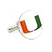 University Of Miami Hurricanes Cufflinks